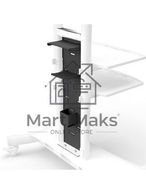 Органайзер для мобильной стойки ONKRON APP-1881, черный