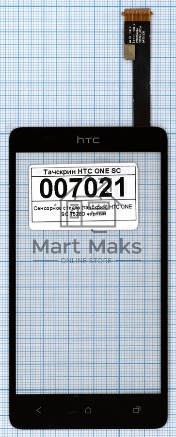 Сенсорное стекло (тачскрин) для HTC One SU T528w, черное