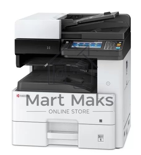 МФУ лазерный Kyocera Ecosys M4132idn (1102P13NL0), A3, ч/б, печ. до 32 стр/мин. (А4) до 17 стр/мин. (А3), скан. до 50 стр/мин., 1200 x 1200 dpi (печать) 600x600dpi (скан.), USB, RJ-45, NFC, Air Print, Mopria