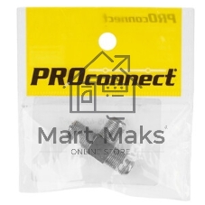 Переход соединитель PROconnect x3 гнезда F (F-тройник)