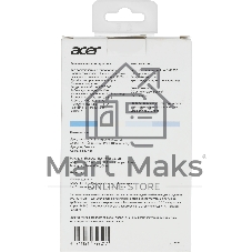 Мышь беспроводная Acer OMR205 белый/голубой, 1200 dpi, радиоканал, USB, кнопки - 3
