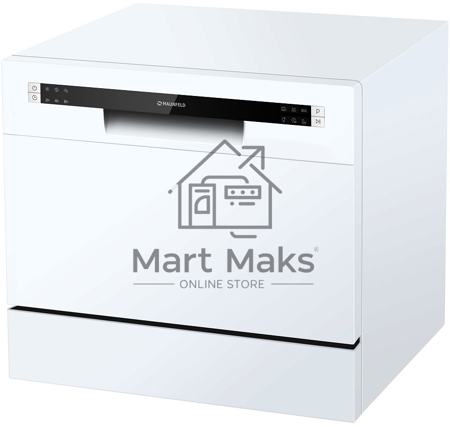 Посудомоечная машина Maunfeld MLP 06S, белый, 55 см, 6 компл., 49 дБ, класс A+