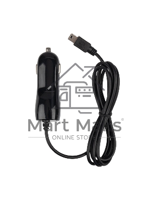 Автозарядка в прикуриватель Rexant microUSB (АЗУ) (5 V, 1000 mA) шнур спираль 1.2 м черный