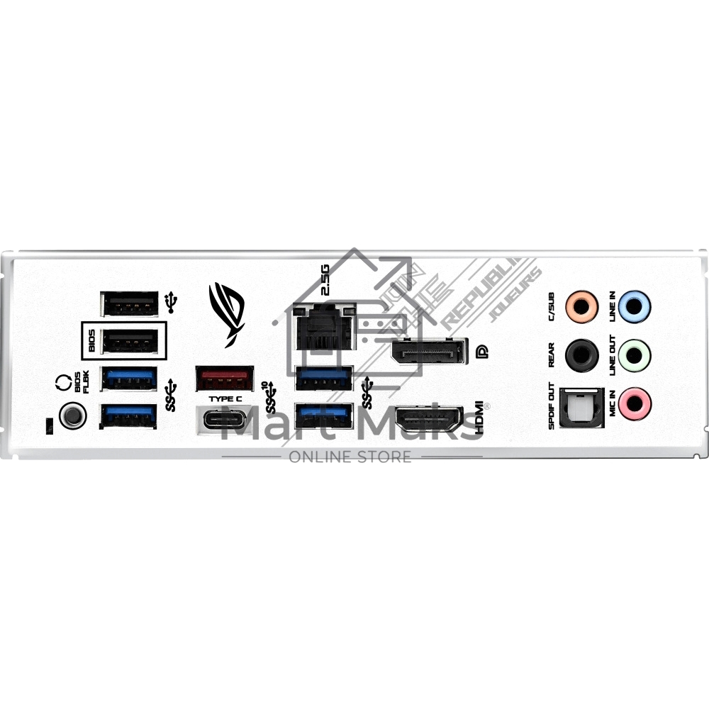 Материнская плата ASUS ROG STRIX B550-A GAMING, AM4, AMD B550, 4xDDR4, 6xSATA, 2xM.2, 1xPCI-E 4.0 x16, 1xPCI-E 3.0 x16, 3xPCI-E x1, 1xHDMI, 1xDP, 1x 2.5Gb LAN, 4xUSB 3.2 Gen 1, 1xUSB 3.2 Gen 2, 1xUSB-C 3.2 Gen 2, 5x3.5 мм, 7.1, ATX