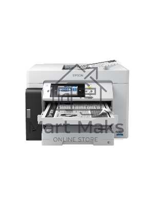 МФУ струйное EPSON M15180 (C11CJ41408), A3+, ч/б, печ. до 25 стр/мин., скан. до 26 стр/мин., 4800 x 1200 dpi (печать) 1200x1200dpi, USB, RJ-45, Wi-Fi, Air Print