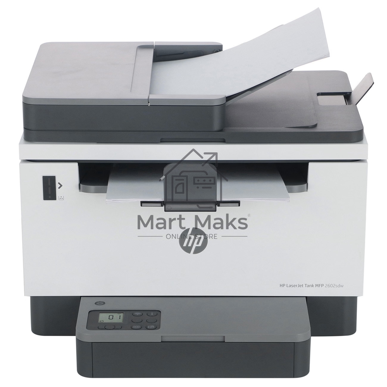 МФУ лазерный HP LaserJet Tank MFP 2602sdn (2R7F6A), A4, ч/б, печ. до 22 стр/мин., 600 x 600 dpi, Ethernet (RJ-45), USB 2.0