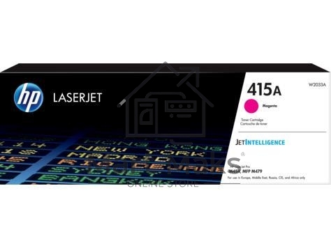 Картридж лазерный HP 415A W2033A пурпурный для HP HP LJ M454/MFP M479 (2100стр.)
