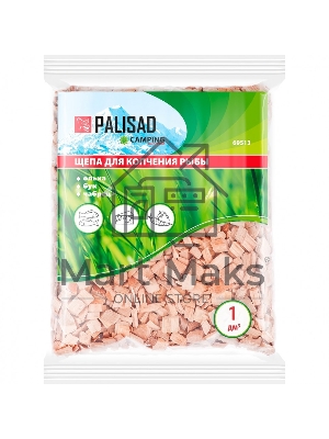 Щепа для копчения рыбы (ольха+бук+чабрец), Россия Camping Palisad