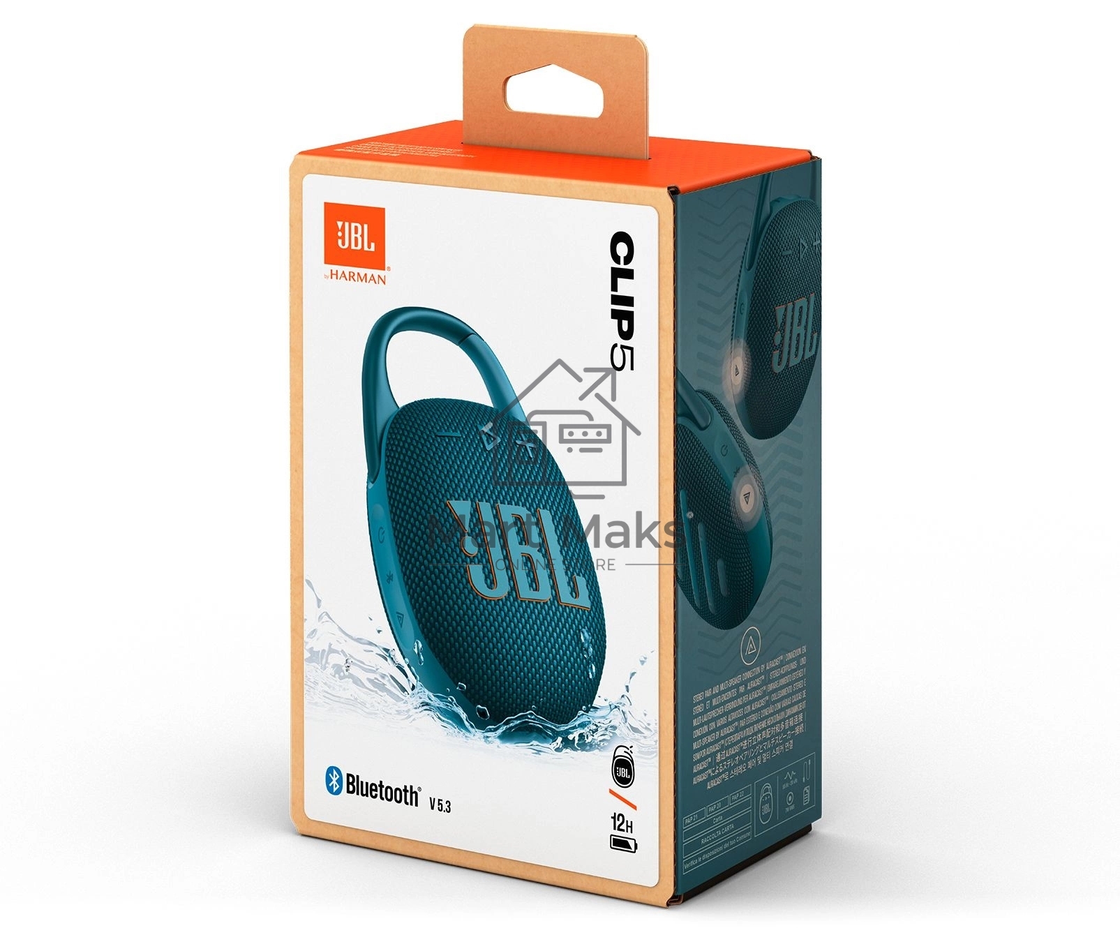 Портативная акустика JBL CLIP 5, синий