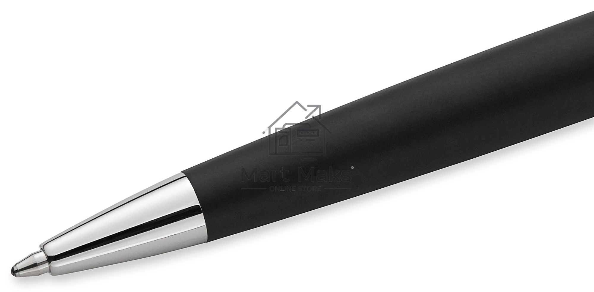 Ручка шариковая Waterman Hemisphere (CWS0920870) Matte Black CT M, синие чернила, подарочная коробка