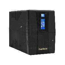 Источник бесперебойного питания ExeGate SpecialPro Smart LLB-650.LCD.AVR.2SH.RJ.USB <650VA/360W, LCD, AVR, 2*Schuko, RJ45/11, USB, Black>