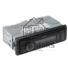 Автомагнитола Kenwood KMM-105M, 1 DIN, USB Type-A, AUX, съёмная панель