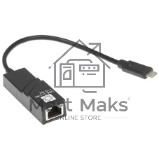 Кабель-адаптер 5bites UA3C-45-10BK USB3.1, 3хUSB3.0, RJ45 1G, черный
