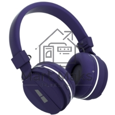 Беспроводные наушники MORE CHOICE HW15 фиолетовый, накладные, Bluetooth, до 6 ч