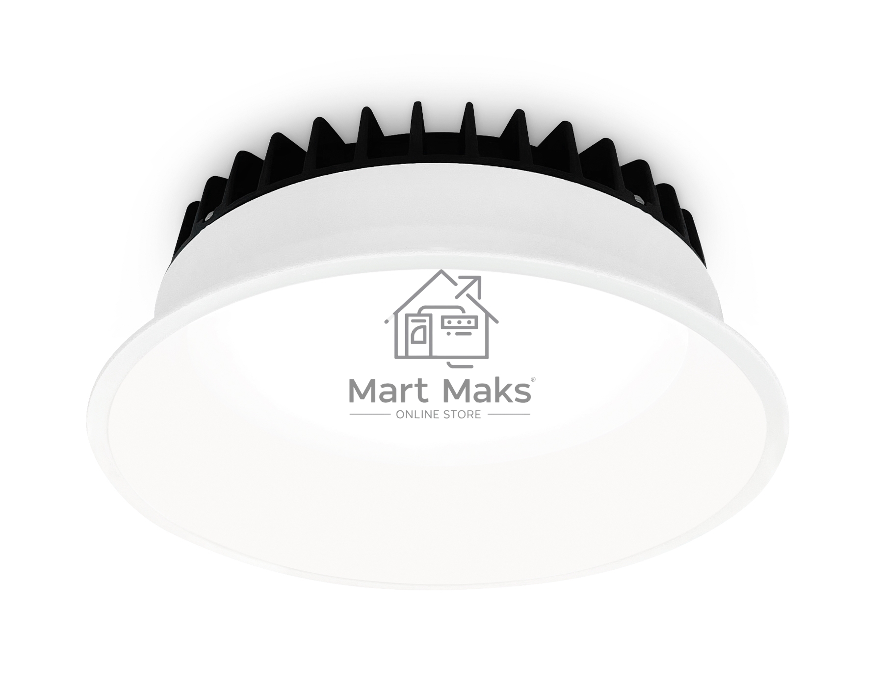 Встраиваемый многорежимный cветодиодный светильник Ambrella light DCR510 12W 6400K/3000K/4200K 85-265V D150*50 (A137)