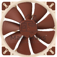 Вентилятор корпусной Noctua NF-A20 PWM, 200 мм, 350-800 об/мин, 18.1 дБ, 4-pin PWM, без подсветки