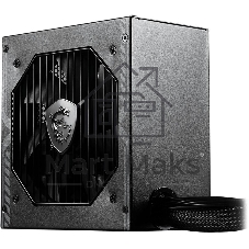 Блок питания MSI MAG A650BN, 650Вт, 80 PLUS Bronze, 120мм, черный