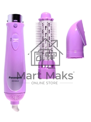 Фен-щетка Panasonic EH-KA22 600Вт фиолетовый/белый