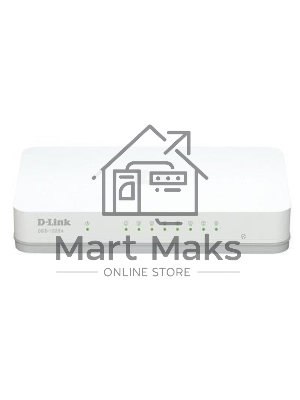 Коммутатор D-Link (DGS-1008A) 8-портов 10/100/1000Mbit/s
