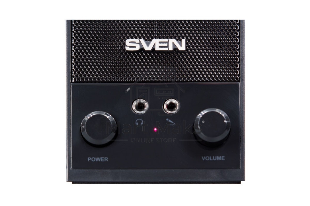 Колонки Sven SPS-604 2.0 черный 4Вт