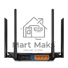 Роутер беспроводной TP-Link Archer A6 AC1350 10/100/1000BASE-TX черный