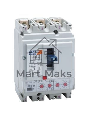 Выключатель автоматический 250А 40кА OptiMat D250N MR1 У3 КЭАЗ 137335