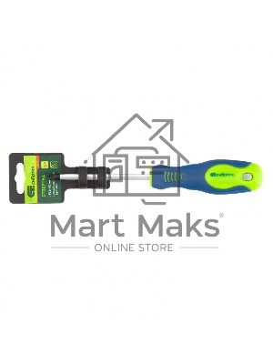 Отвертка, PZ2 х 100 мм, CrV, 2-х компонентная рукоятка Сибртех