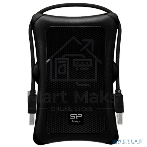 Жесткий диск Silicon Power USB 3.0 2Tb SP020TBPHDA30S3A A30 SP020TBPHDA30S3A Armor 2.5