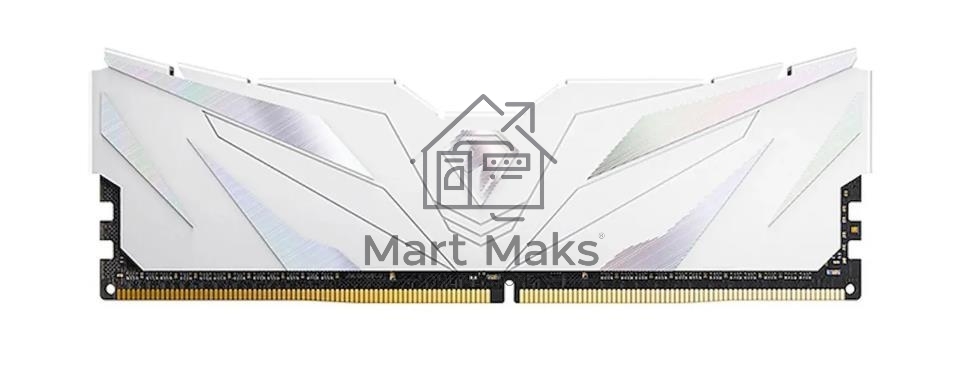 Оперативная память NETAC, DDR5, 8GB (1x8GB), 4800MHz, CL40, DIMM, с радиаторами, белый