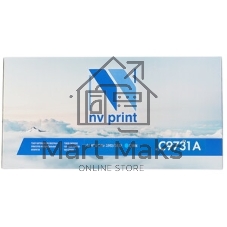 Картридж лазерный NVPrint совместимый HP C9731A Cyan для LJ Color 5500/5550 (12000k)