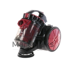 Пылесос Centek CT-2531 красный/черный, 350/1800 Вт, уборка сухая, пылесборник контейнер 1,5 л