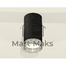 Светильник Ambrella Light XS8162010 SBK/CL черный песок/прозрачный GX53 (C8162, N8480)