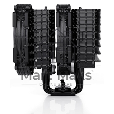 Кулер для процессора/ CPU Cooler Noctua NH-D15 G2 chromax.black (228W, 4-pin PWM, 168mm, Al/Cu, 8x6mm, 2x140mm, 91.5CFM, 24.8dBA, 1500RPM, S: 1851/1700/1200/115X, AM5/AM4, Black)
