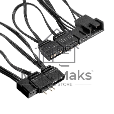 Комплект водяного охлаждения ExeGate BlackWater-240.PRISM.PWM.ARGB.Black (3 PIN 5V ADDRESSABLE RGB подсветка, LGA1954/1851/1700/1200/115x/2066/2011/AM5/AM4, TDP 260W, 2x Fan 120mm 4pin PWM 600-1800RPM Hydro bearing, помпа 3pin 2700RPM, макс. шум 37db, с термопастой, на винтах, черный, RET)