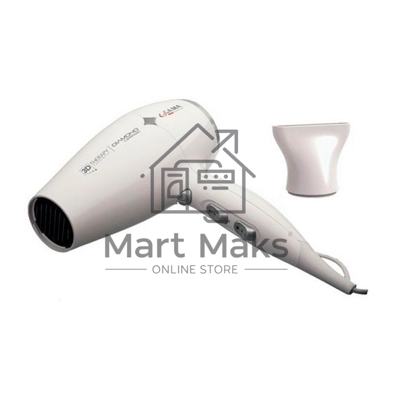 Фен GA.MA GH0302 DIAMOND CERAMIC ION 3D THERAPY