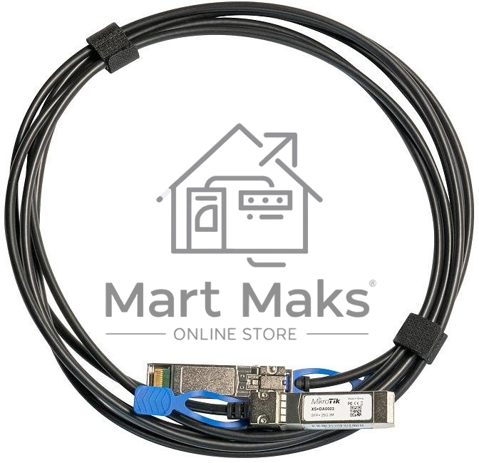 Кабель MikroTik SFP/SFP+/SFP28 1/10/25G direct attach cable, 3m