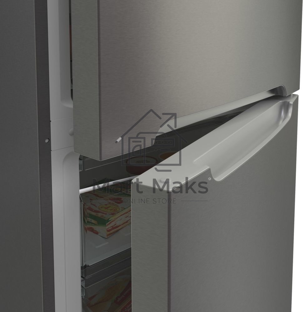 Холодильник Candy CCRN 6180S серебро двухкамерный 227/106л морозилка снизу, No Frost