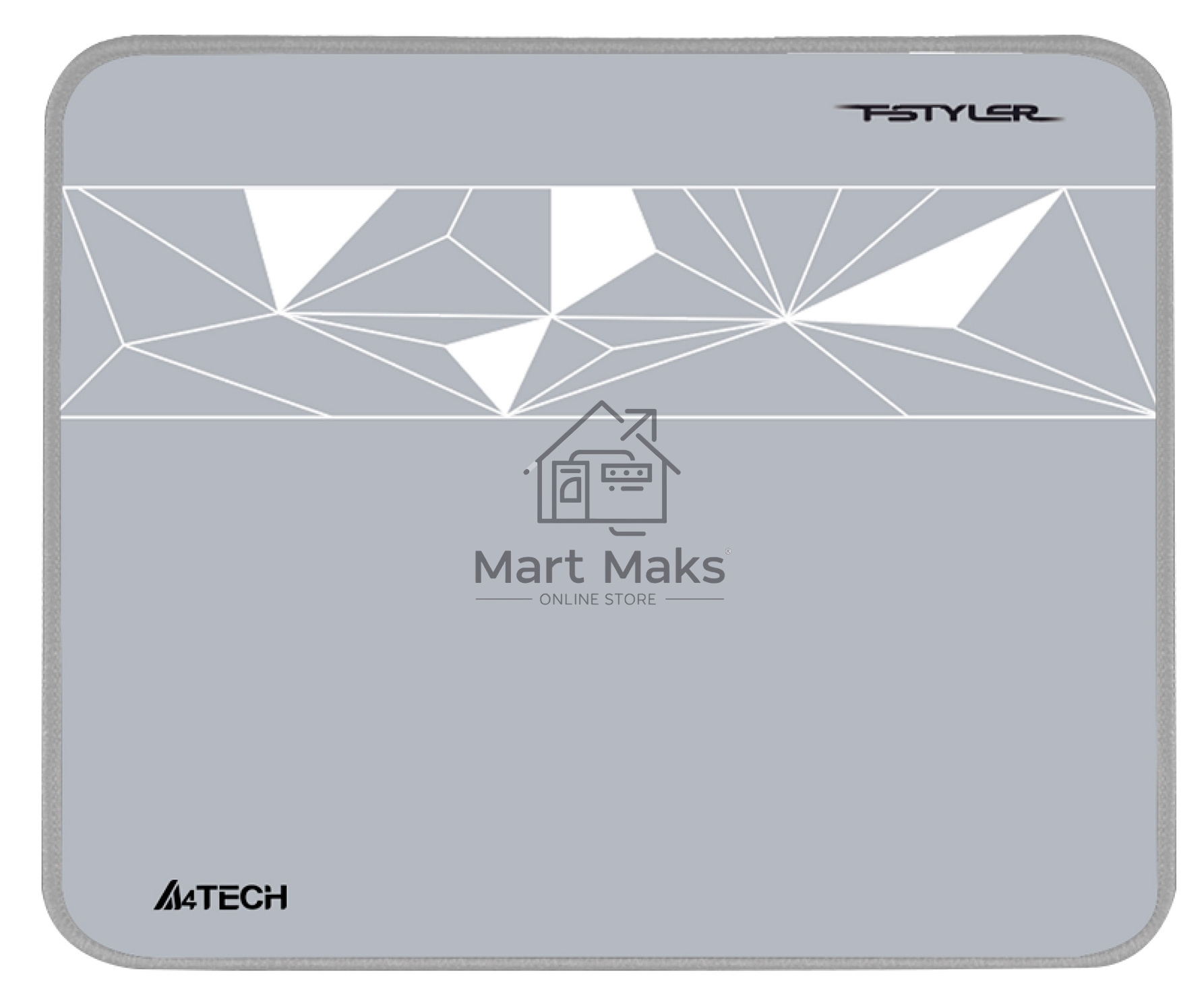 Коврик для мыши A4Tech FStyler FP20 серый 250x200x2мм