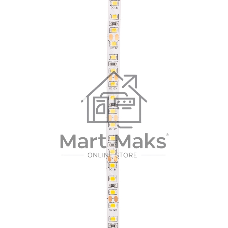 Лента светодиодная 12В, SMD2835, 14,4Вт/м, 120 LED/м, 3000K, 8мм, 50м, IP20 Rexant