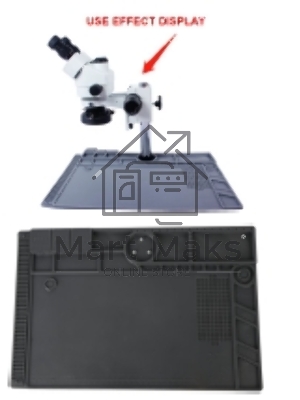 Коврик изоляционный для микроскопа Kaisi 190 Blak Grey