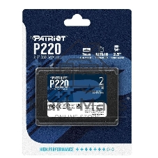 Накопитель SSD Patriot P220, 2Tb, SATA III, 2.5