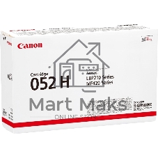 Картридж лазерный Canon 052 H 2200C002 черный (9200 стр.) для Canon MF421dw/MF426dw/MF428x/MF429x