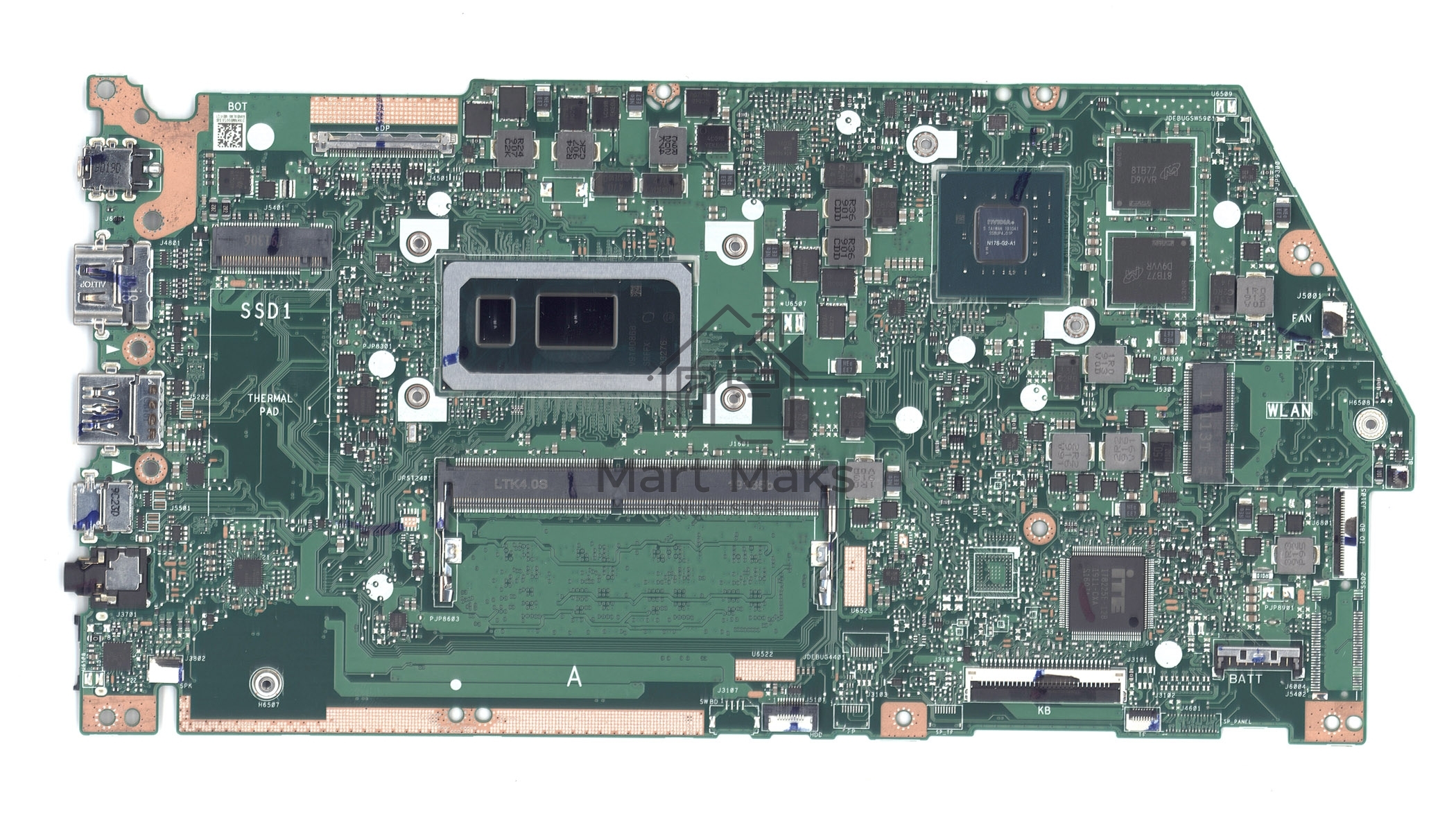 Материнская плата для Asus X531FL 4G/I5-8265U 90NB0LM0-R04100