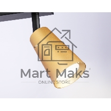 Накладной поворотный спот Ambrella light TA13146/2 BK/GD черный/золото GU10/2 max 12W 295*60*130