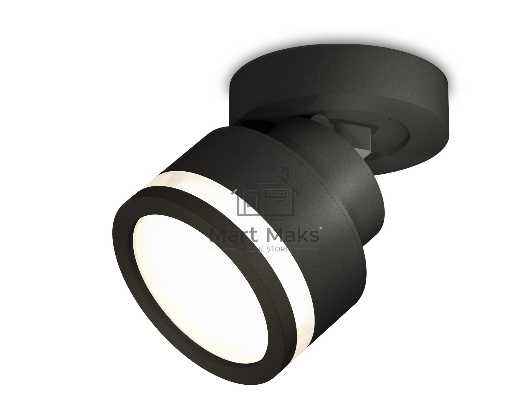 Светильник Ambrella Light XM8102022 SBK/FR черный песок/белый матовый GX53 (A2229, A2106, C8102, N8415)