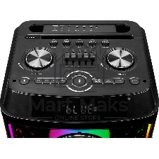 Колонка порт. Ural Молот 216 черный/черный 3000W 1.1 BT/3.5Jack/USB-C 15м 9000mAh (УРАЛ МОЛОТ 216)