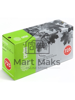 Картридж лазерный Cactus CS-C725S черный (1600 стр.) для Canon LBP 6000 i-Sensys 6000b i-Sensys