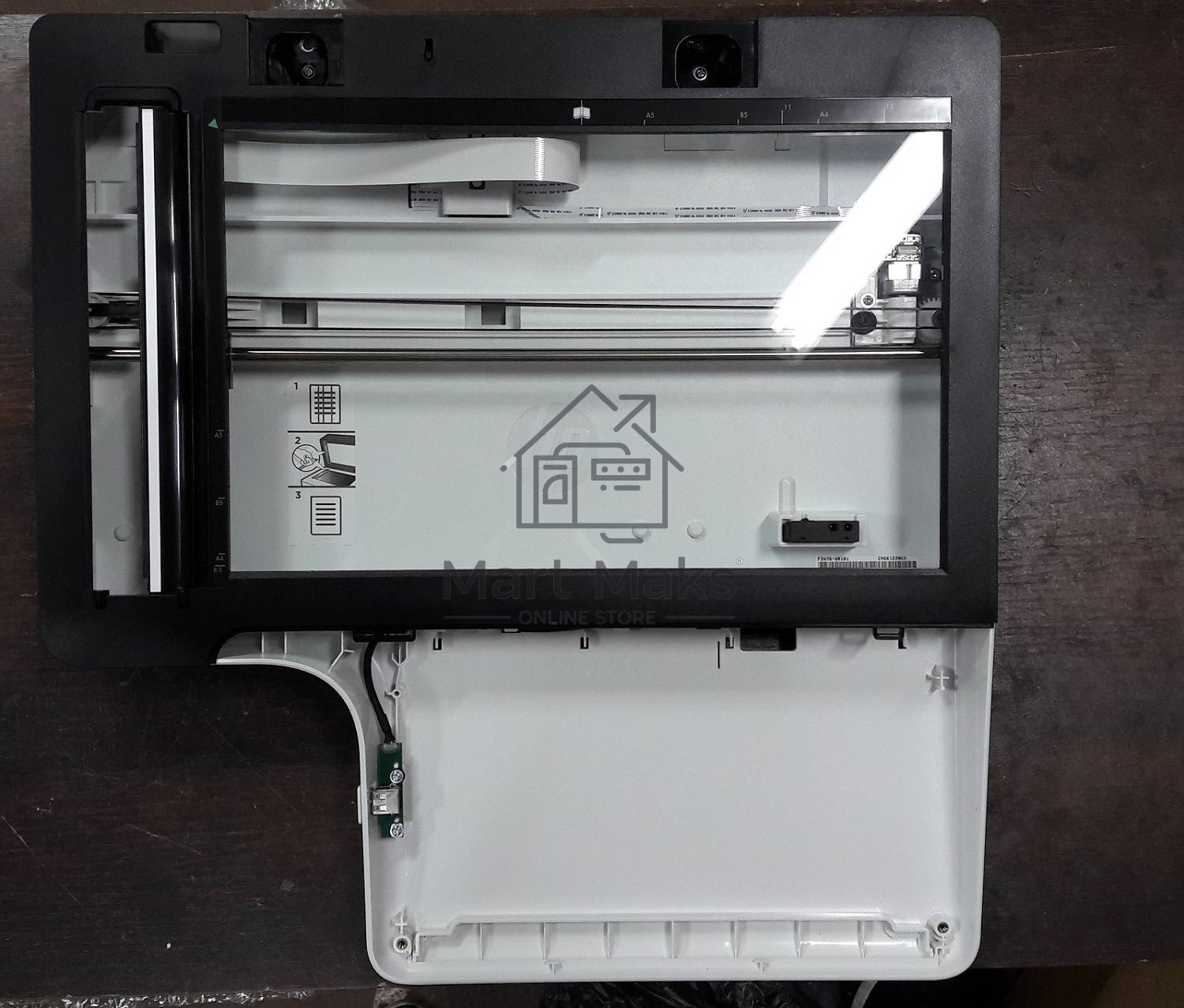 Сканер в сборе (основание) HP LJ M527 (F2A76-67914/F2A76-67909/F2A76-60101)