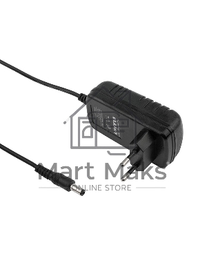 Источник питания 110-220 V AC/5 V DC 3 А 15 W с DC разъемом подключения 5.5х2.1, без влагозащиты (IP23)