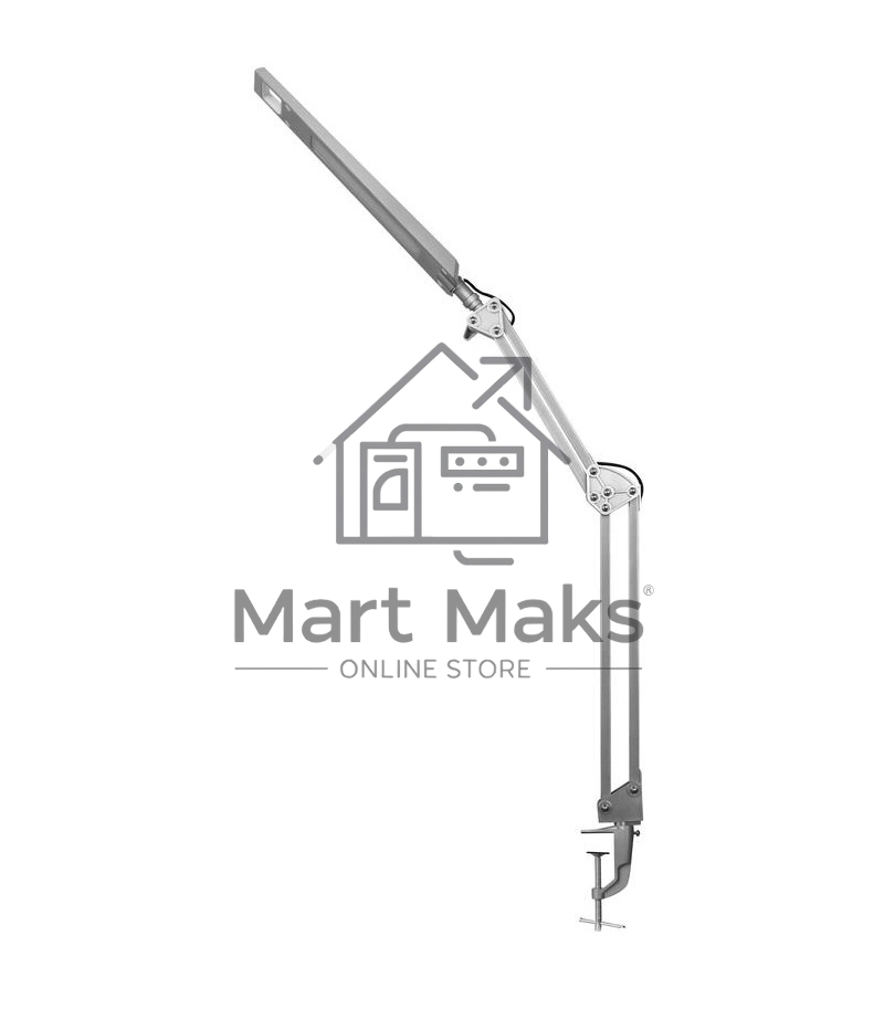 Camelion KD-821 C03 серебро LED (Св-к наст.,8 Вт, 230В, 2 ур.ярк,350лм, струбцина)